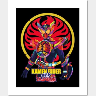 Kamen Rider OOO TAJADOR combo Posters and Art